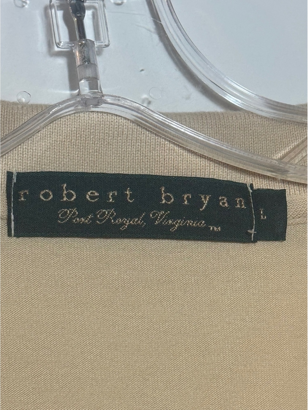 Robert Bryan polo shirt Large w/Kirkbrae RI golf club logo - Picture 4 of 7